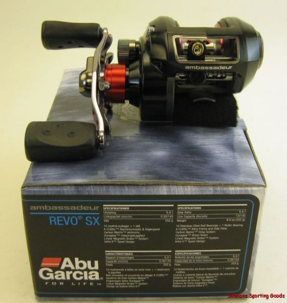Abu Garcia Ambassadeur REVO SX 6.4:1 relação de direito 2012