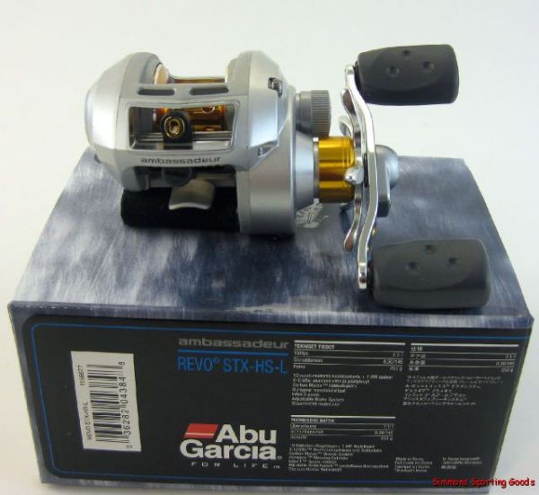 ABU GARCIA REVO STX AMBASSADEU R-HS-L RATIO 7.1:1 ESQUERDA